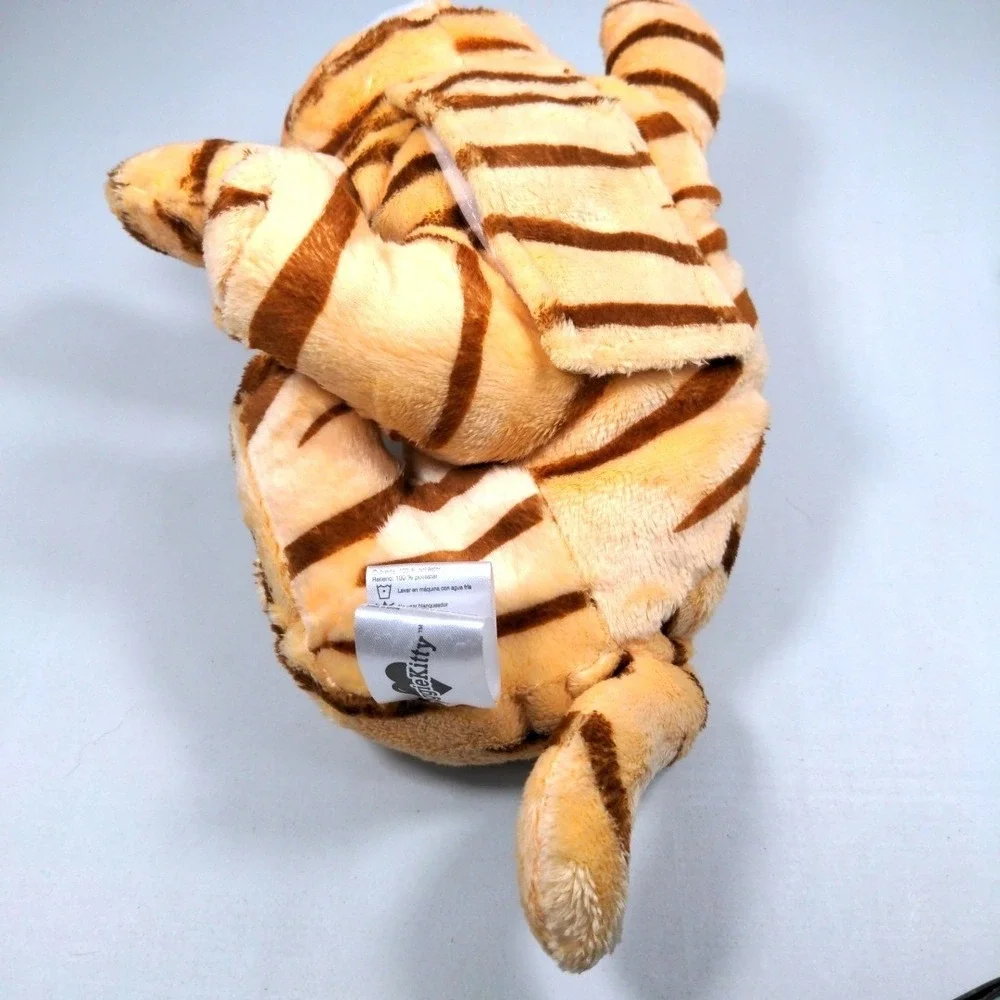 2023 Pets Know Best HuggieKitty Orange Tabby Tiger Cat Anxiety Plush Toy 11
